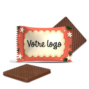 #B060FR Mini chocolats avec votre logo – emballage personnalisé