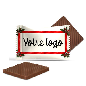 #B062FR Mini chocolats avec votre logo – emballage personnalisé
