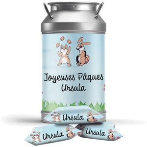 #B110F Caramels en boite personnalises