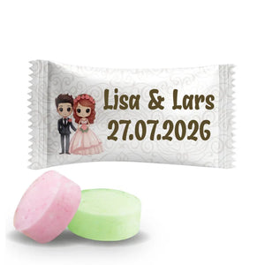 #B216F Bonbons aux fruits de mariage personnalises