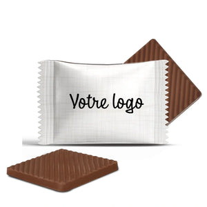 #B2203FR Mini chocolats avec votre logo – emballage personnalisé