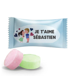 #B246F Bonbons aux fruits personnalises