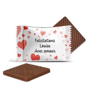 #B31F Mini chocolats personnalises