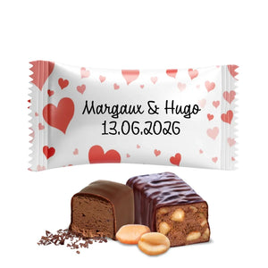 #B349F Bonbons au chocolat de mariage personnalises