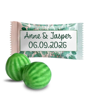 #B454F Chewing-gums de mariage personnalises