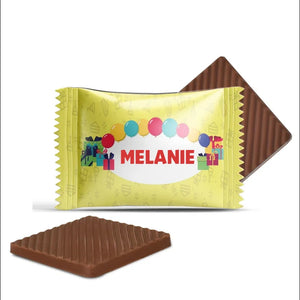 #B5016F Mini chocolats personnalises
