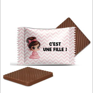 #B5056F Mini chocolats personnalises