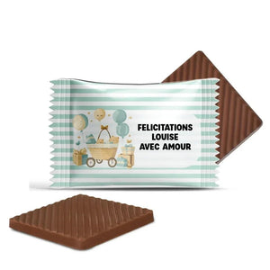 #B60F Mini chocolats personnalises