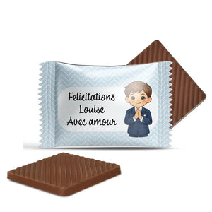 #B71F Mini chocolats personnalises