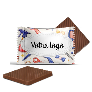 #B4213F Mini chocolats avec logo