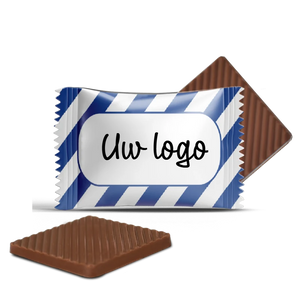 #B4216E Mini chocolaatjes met logo