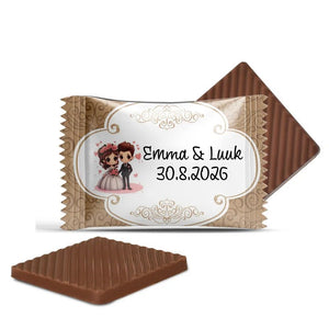 #N03L Mini chocolaatjes met tekst