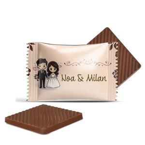 #N07L Mini chocolaatjes met tekst
