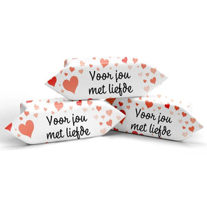 #N129L Karamelbonbons met eigen tekst
