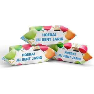#B144E Karamelbonbons met eigen tekst