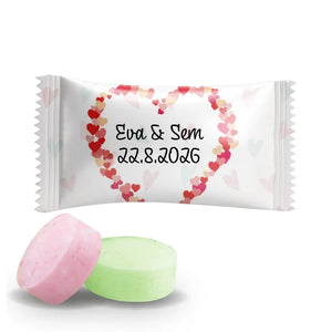 #N204L Fruitbonbons met eigen tekst