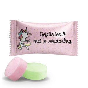 #N226L Fruitbonbons met eigen tekst