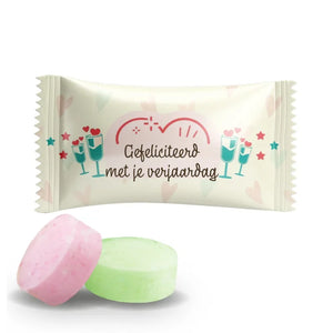 #N233L Fruitbonbons met eigen tekst