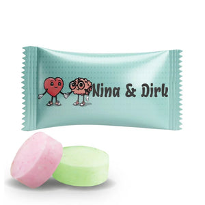 #N242L Fruitbonbons met eigen tekst