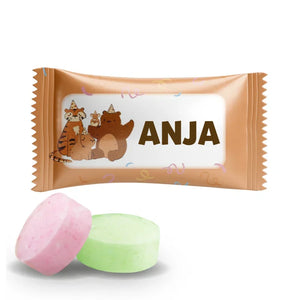 #N247L Fruitbonbons met eigen tekst
