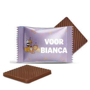 #N27L Mini chocolaatjes met tekst