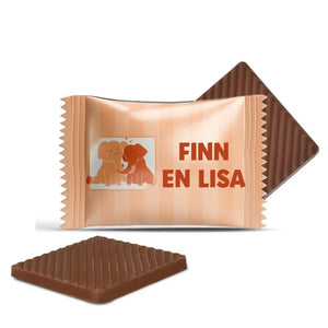 #N36L Mini chocolaatjes met tekst