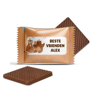 #N47L Mini chocolaatjes met tekst