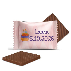 #N49L Mini chocolaatjes met tekst