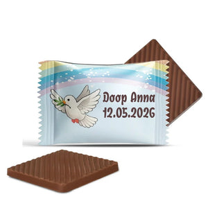 #B5053E Mini chocolaatjes met eigen tekst