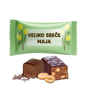 #S308E Čokoladni bonboni z lastnim besedilom