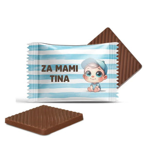 #S32E Mini čokoladice z lastnim besedilom