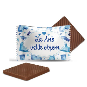 #S41E Mini čokoladice z lastnim besedilom