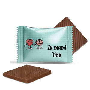 #S46E Mini čokoladice z lastnim besedilom