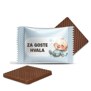 #S58E Mini čokoladice z lastnim besedilom