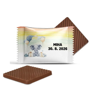 #S61E Mini čokoladice z lastnim besedilom