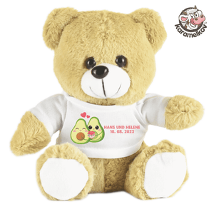 #003 Teddybär mit Text