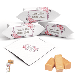 #023 Karamellbonbons mit Text