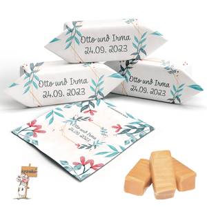 #022 Karamellbonbons mit Text