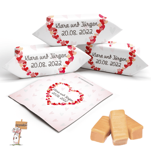 #007 Karamellbonbons mit Text