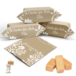 #017 Karamellbonbons mit Text