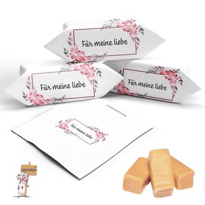 #011 Karamellbonbons mit Text