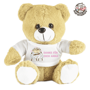 #006 Teddybär mit Text