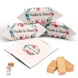 #004 Karamellbonbons mit Text