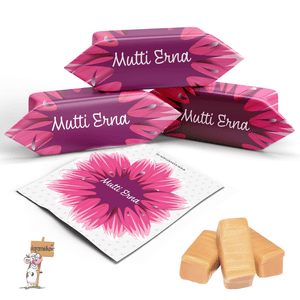 #018 Karamellbonbons mit Text