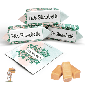 #003 Karamellbonbons mit Text