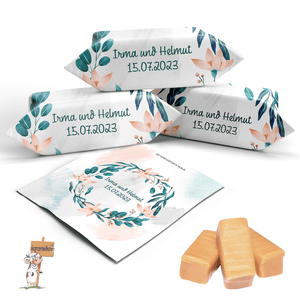 #005 Karamellbonbons mit Text