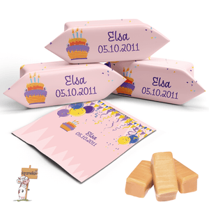 #010 Karamellbonbons mit Text