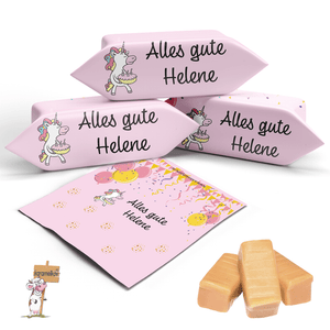 #019 Karamellbonbons mit Text