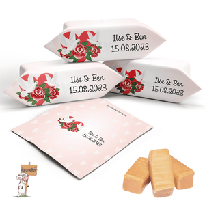 #029 Karamellbonbons mit Text